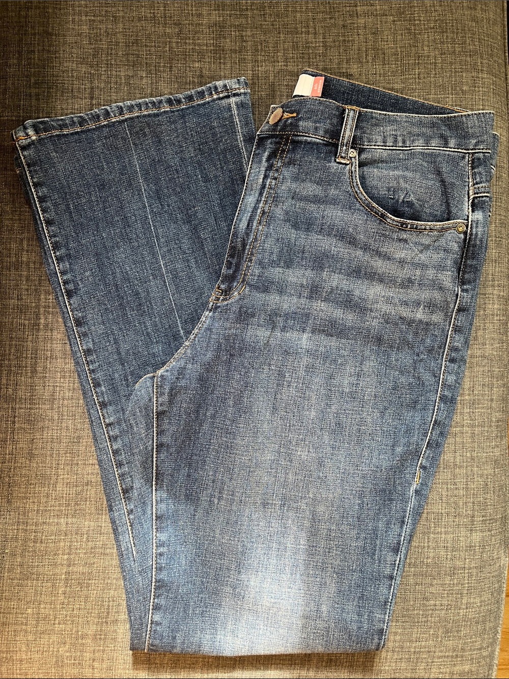 CAbi Medium Blue Bootcut Jeans